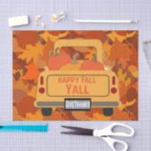 幸せな秋Yall - 1 薄葉紙 (クラフト)