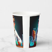 幸せな科学者 紙コップ (右)