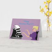 幸せな秘書Day カード (黄色い花)