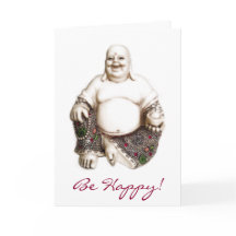 幸せな笑う嬉しい幸運の幸運仏