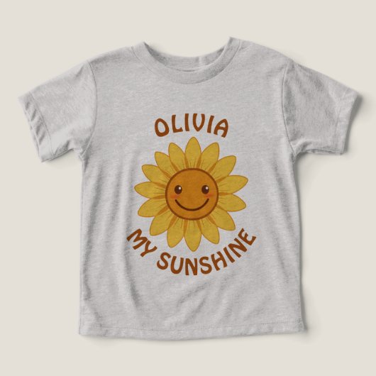 幸せな笑顔のひまわり "My Sunshine" (デザイン正面)