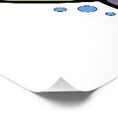 幸せな笑顔のベビーシャークの泡。 フォトプリント            (角)