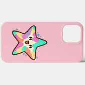 幸せな笑顔のベビーヒトデの泡。 Case-Mate iPhoneケース (裏面 (横))