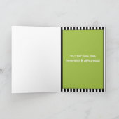 幸せな第1母の日(双生児) カード (内部)