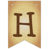 幸せな第1誕生日のカボチャ バンティングフラッグ (第2の旗)