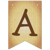 幸せな第1誕生日のカボチャ バンティングフラッグ (第3の旗)