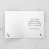 幸せな第1誕生日はカードを風船のようにふくらませます カード (内部)