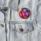 幸せな第15誕生日 缶バッジ (インサイチュ)