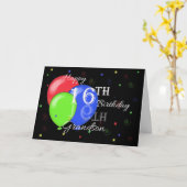 幸せな第16誕生日の孫 カード (黄色い花)