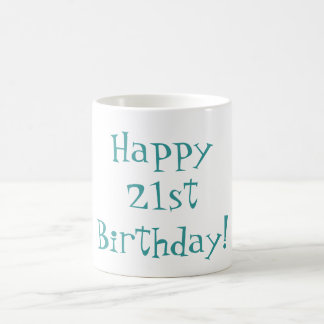 幸せな第21誕生日! マグ