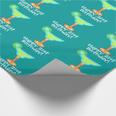 幸せな第21誕生日! マルガリータの包装紙 ラッピングペーパー (角)