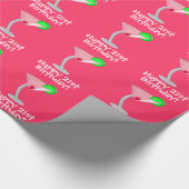 幸せな第21誕生日! 全世界的な包装紙 ラッピングペーパー (角)