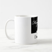 幸せな第50誕生日のマグ コーヒーマグカップ (左)