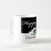 幸せな第50誕生日のマグ コーヒーマグカップ (正面左)