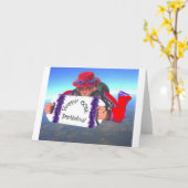 幸せな第60誕生日 カード (黄色い花)