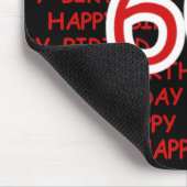 幸せな第60誕生日 マウスパッド (コーナー)