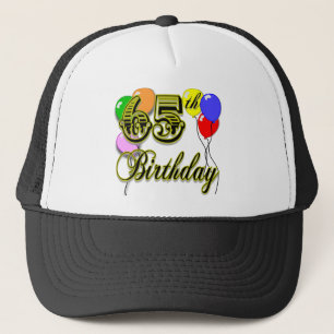 幸せな第65誕生日の商品 キャップ