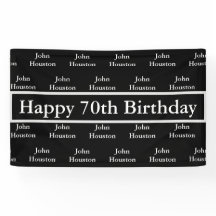 幸せな第70誕生日のカスタム