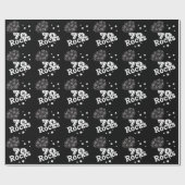 幸せな第70誕生日-70の石 ラッピングペーパー (フラット)