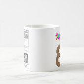 幸せな第80誕生日1937のニュースのマグ コーヒーマグカップ (中央)