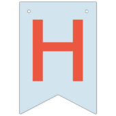 幸せな第80誕生日 バンティングフラッグ (第1の旗)