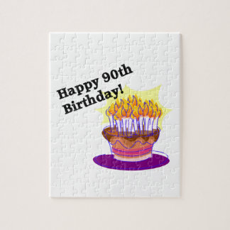 幸せな第90誕生日! ジグソーパズル