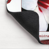 幸せな管理プロフェッショナル日フローラ マウスパッド (コーナー)