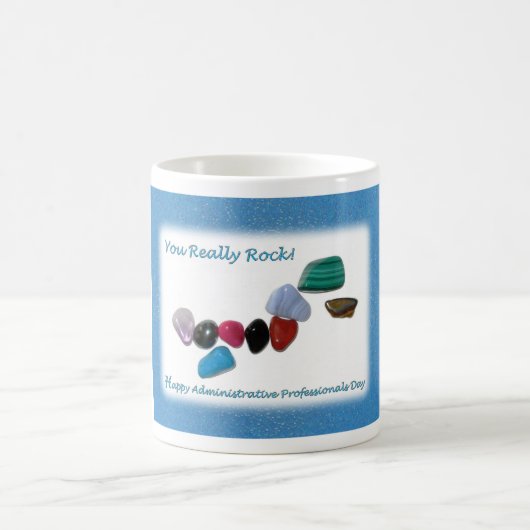 幸せな管理上のプロフェッショナル日 コーヒーマグカップ (中央)