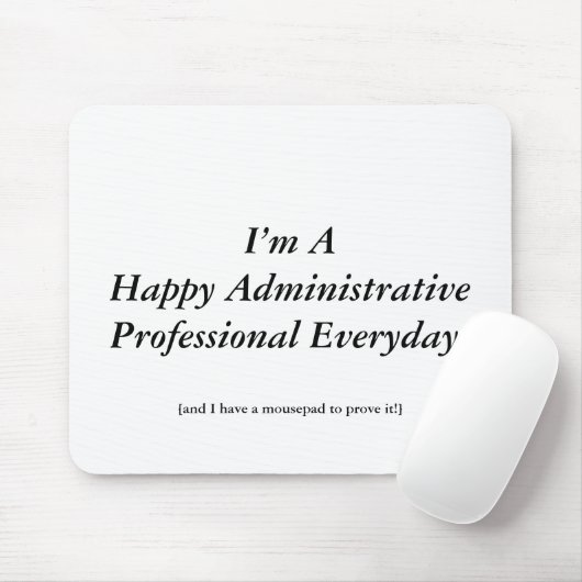 幸せな管理上のプロフェッショナル日! マウスパッド (マウス)