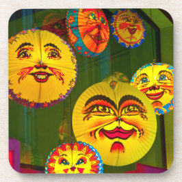 幸せな紙ファン コースター