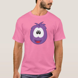 幸せな紫のシュネジー Tシャツ