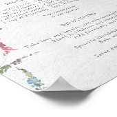 幸せな結婚のためのユーカリ植物学レシピP ポスター (角)