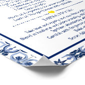 幸せな結婚の秘訣 レモンシャワーギフト ポスター (角)