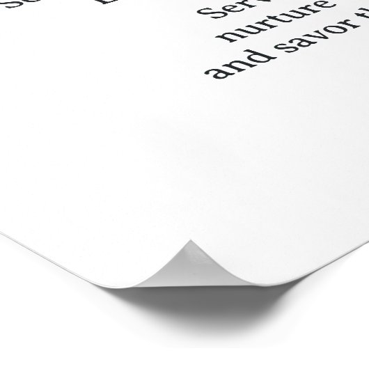 幸せな結婚の秘訣 青い色合いと花のデザイン ポスター (角)