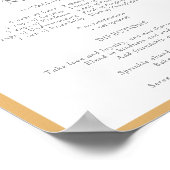 幸せな結婚の秘訣　黄色の野の花 ポスター (角)