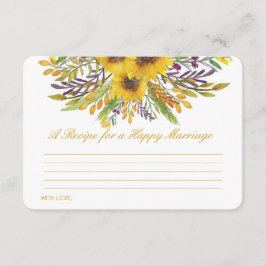 幸せな結婚カードのレシピを編集可能 エンクロージャーカード