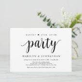 幸せな結婚生活を始めるふたりの結婚式 招待状 (スタンド正面)