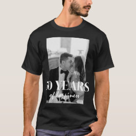 幸せな結婚生活50周年記念 Tシャツ