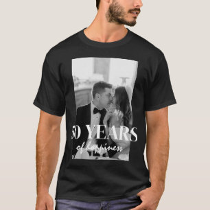 幸せな結婚生活50周年記念 Tシャツ