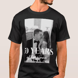 幸せな結婚生活50周年記念 Tシャツ