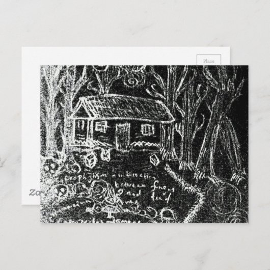 幸せな結末か、壊れたハートへ ポストカード (正面/裏面)