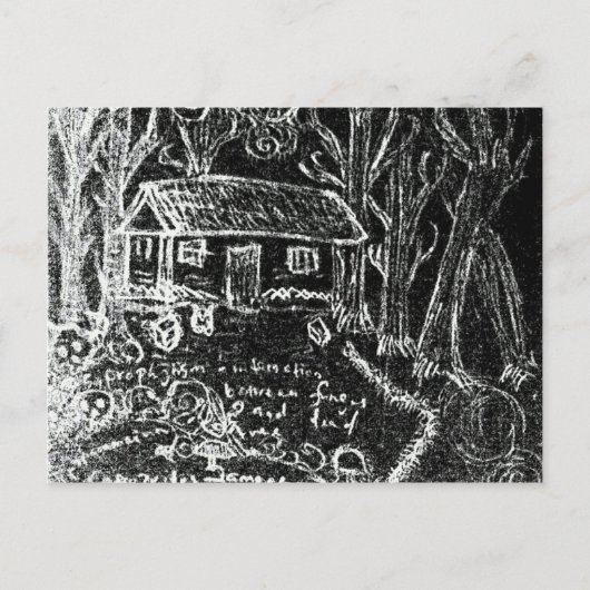 幸せな結末か、壊れたハートへ ポストカード (正面)