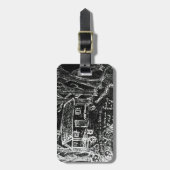 幸せな結末または壊れたハートに ラゲッジタグ (正面縦)