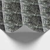 幸せな結末または壊れたハートに ラッピングペーパー (角)