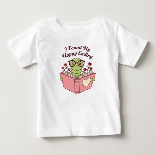 幸せな結末を見つけた ベビーTシャツ (正面)