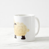 幸せな羊 コーヒーマグカップ (正面右)
