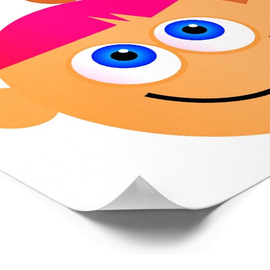 幸せな群衆 ポスター (角)