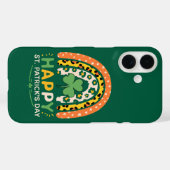 幸せな聖パトリックの日 かわいい虹のヒョウ Case-Mate iPhoneケース (裏面 (横))