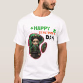 幸せな聖パトリックの日！ – アイリッシュパブトリビアナイト Tシャツ (正面)