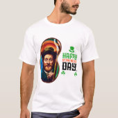 幸せな聖パトリックの日! – アイルランド独立 Tシャツ (正面)